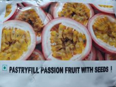 pastryfill passion fruits with seeds